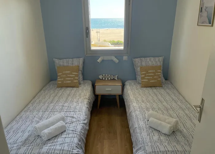 Apartamento Bel Vue Acces Direct Plage, Wifi Fibre Gratuit *
